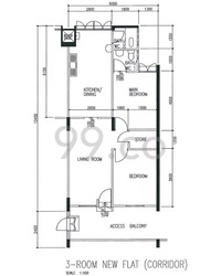 Blk 127 Ang Mo Kio Avenue 3 (Ang Mo Kio), HDB 3 Rooms #204993711